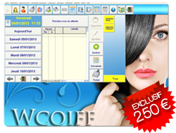 Découvrez le logiciel gratuit coiffure de référence depuis 15 ans.